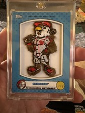 2020 Topps Opening Day - Mascot Patch Relics  Nationals #MPR-S /99 (MEM)