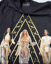 BEYONCE OFFICIAL ACT II COWBOY CARTER TOUR  DESTINY'S CHILD LEGACY TEE T-SHIRT