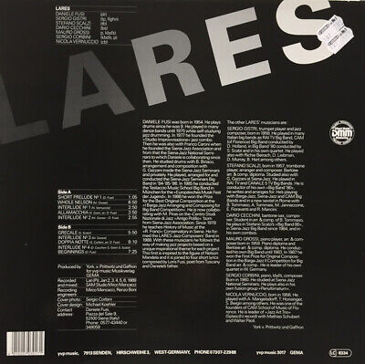 Lares - Non Ce Ne Volere,Mandela,Se Per Cosi Poco (LP Lares - Non Ce Ne Volere,Mandela,Se Per Cosi Poco (LP