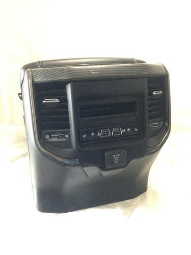 2019 Dodge Ram 1500 Limited Crew Cab Center Console Panel 6EG632X7AB OEM - Picture 4 of 9