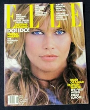 ELLE MAGAZINE 1994 JUNE  - CLAUDIA SCHIFFER COVER NO LABEL Near Mint