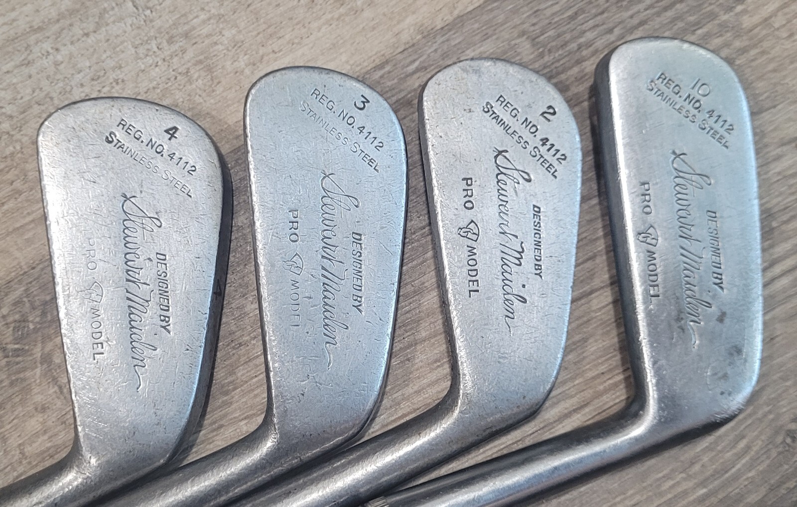 Antique Vintage Designed By Stewart Maiden Pro Model Golf Set eBay