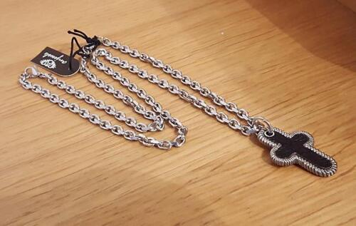 Mens FOREVER YOUNG Inspiration Collection Designer Steel & Leather Bracelet BNiB - Picture 27 of 29