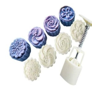 US-Round-Flower-Leaf-Moon-Cake-Mold-Mooncake-Mould-Cake-Baking-Tools