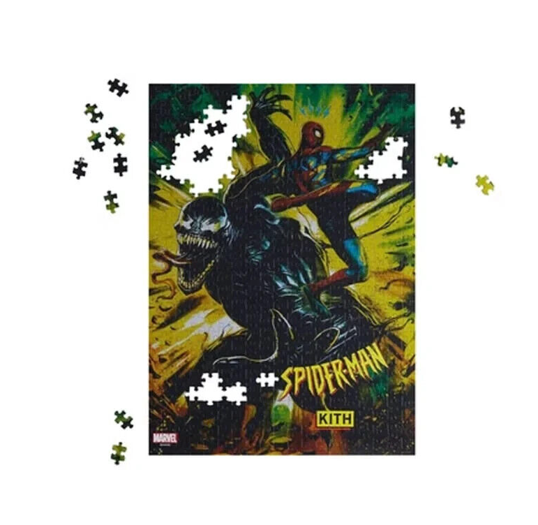 【新品】Marvel Kith Spider Man Jigsaw Puzzle Kith x Spider-Man 500pc. Jigsaw Puzzle Marvel *NIB Sealed