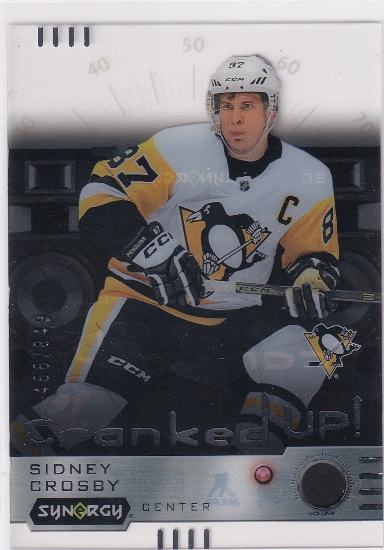 2023-24 Upper Deck Synergy Sidney Crosby 466/849 Cranked Up CR-SC Penguins PWE