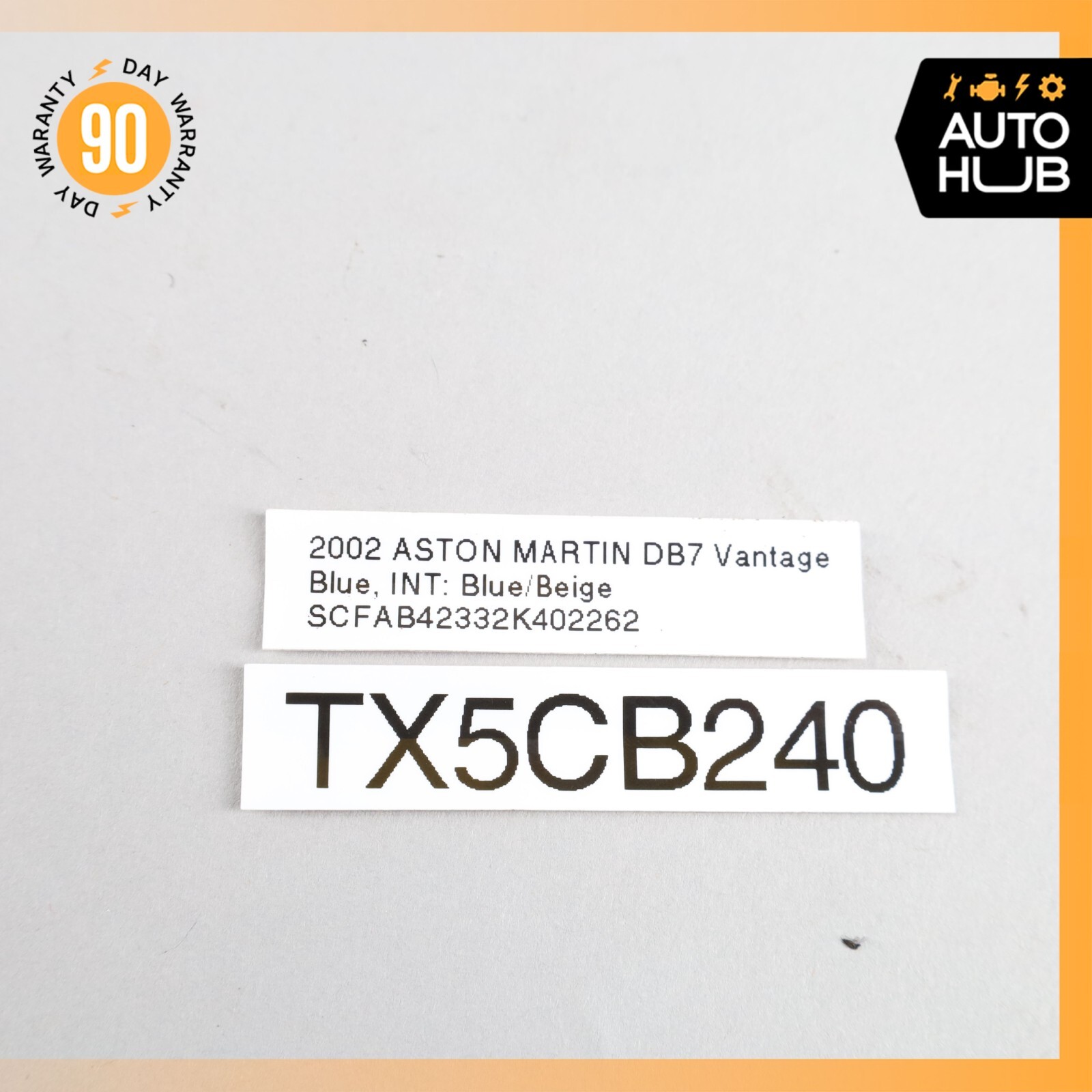 Aston Martin DB7 Vantage Right or Left Tonneau Hydraulic Lift Cylinder OEM 23k