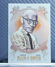 Daniel Kim 2021 Topps Allen & Ginter SILVER PORTRAIT SP #222 - KBO Analyst