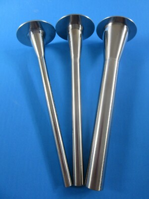 3 PACK Industrial stainless steel grade tube for HAKKA & VIVO sausage stuffer
