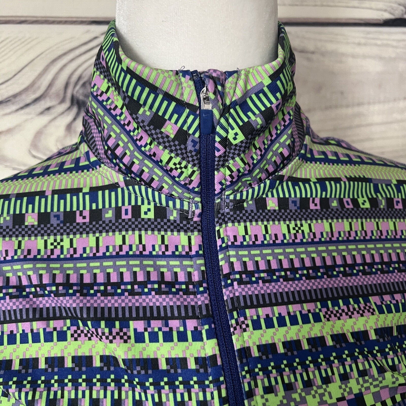 Nike Pro Warm Patterned Half Zip Jacket - image 5