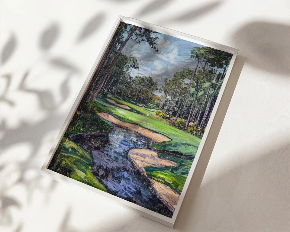 Golf Course Wall Art Print - Image 2 of 4