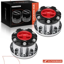 A-Premium 2x Manual Locking Hub Front for Toyota 4Runner Pickup 1986-1995 T100
