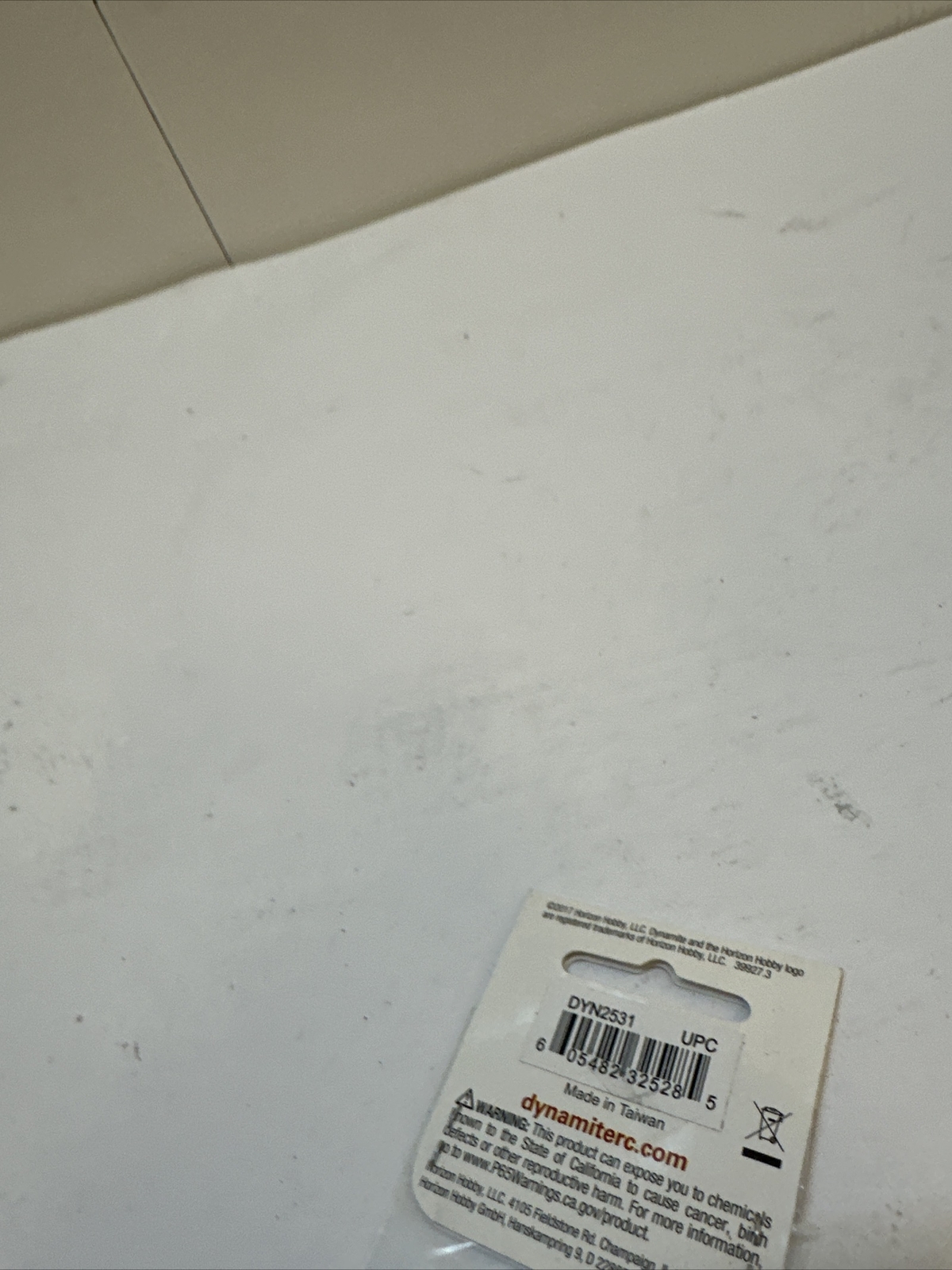 Dynamite 1/2 Machined Aluminum Servo Arm Black Futaba DYN2531