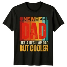 OneWheel Dad Like A Regular Dad But Cooler Mens T-Shirt