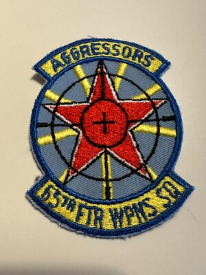 Vintage USAF 65th Fighter Weapons Squadron Patch