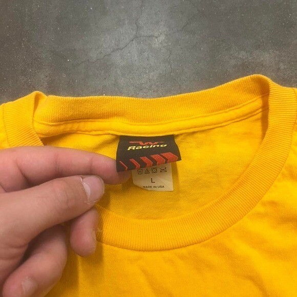 Vintage cw racing USA made t shirt