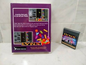 T-tris for the Atari Lynx Songbird BRAND NEW for Tetris fans