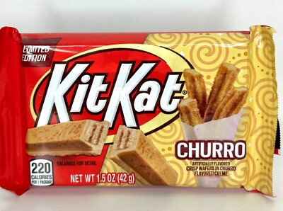 Kit Kat Churro Flavored Full Size, Limited Edition, 1.5 oz, Worldwide Shipping