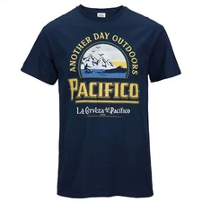 Pacifico Another Day Outdoors T-Shirt Blue