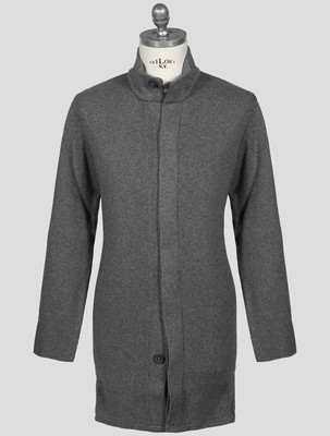 Fioroni Gray Cashmere Cardigan FI620 Man