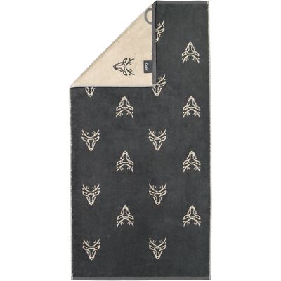 Cawö Handtücher Alpenchic Edition Allover 6229 granit - 73 Grau NEU & OVP