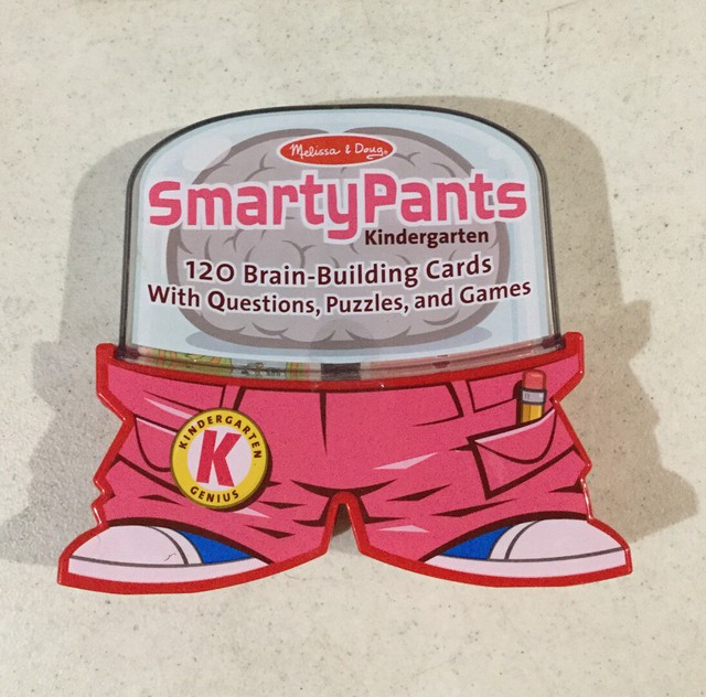 Melissa And Doug Smarty Pants Kindergarten Genius Brain Building Card Game eBay
