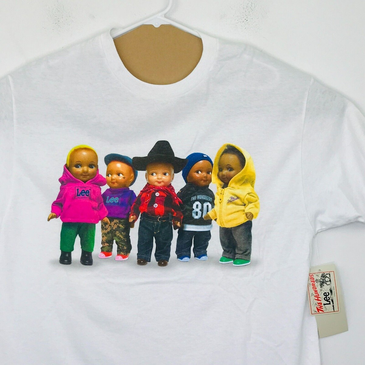 ◆LEE◆ Swim Buddy Graphic T-Shirt White Lee The Hundreds Men's XL T-Shirt White Buddy Lee & Friends