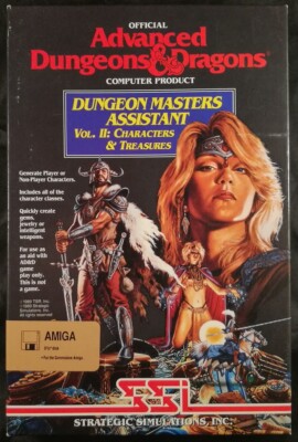 Dungeon Masters Assistant Volume II : Characters & Treasures Amiga SSI (1988)
