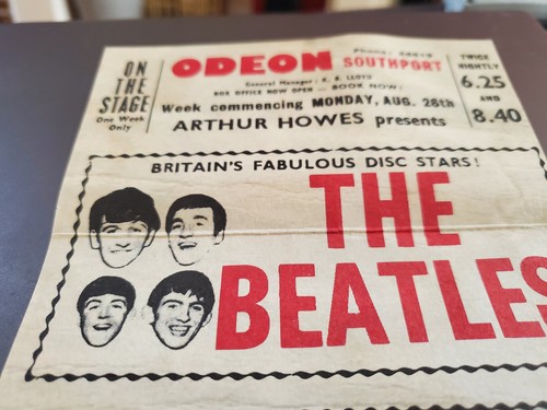 Beatles Memrobilia Konzert Programme Tickets Zeitungen Cavern Club Liverpool - Bild 89 von 115