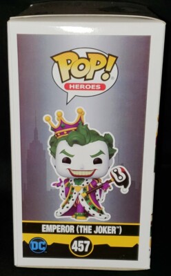 Funko Pop! DC Batman: Emperor The Joker #457 NYCC Shared Exclusive IN HAND