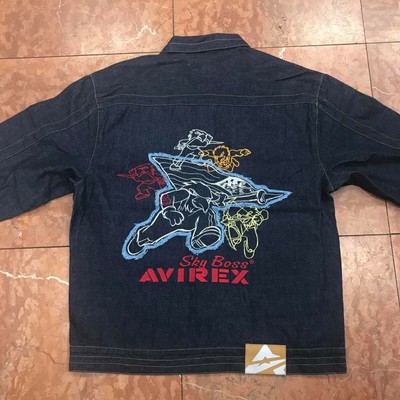 Men's Avirex Indigo | Blue Casual Denim 