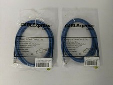 LOT OF 2 CABLEXPRES CABLES 5FT 568B