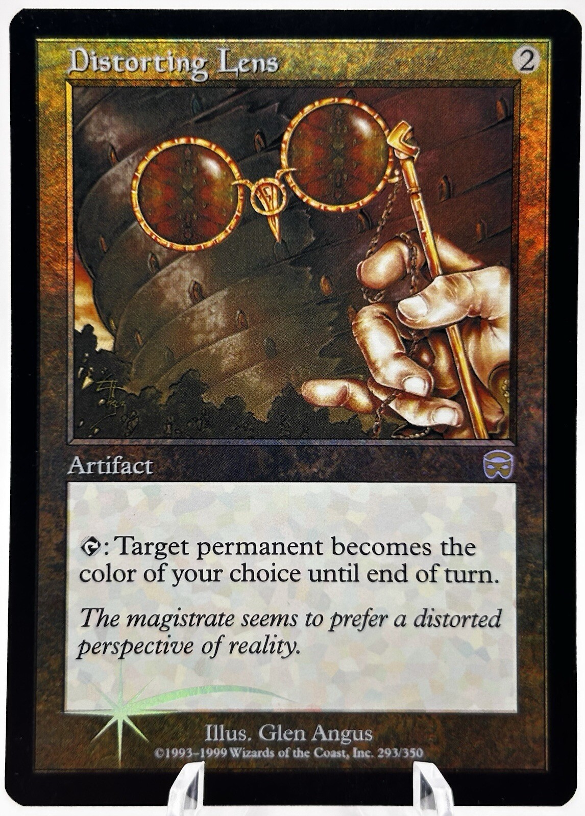 Distorting Lens 293/350 Foil Mercadian Masques MMQ MTG LP