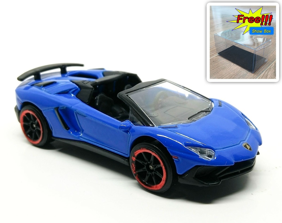 Majorette Lamborghini Aventador SV Roadster Blue 1:64 (3