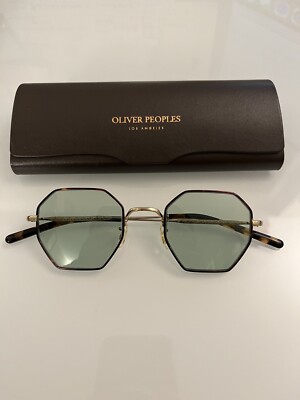 OLIVER PEOPLES HOLENDER 47mm SUN OV1312 in Green Wash MSRP$465