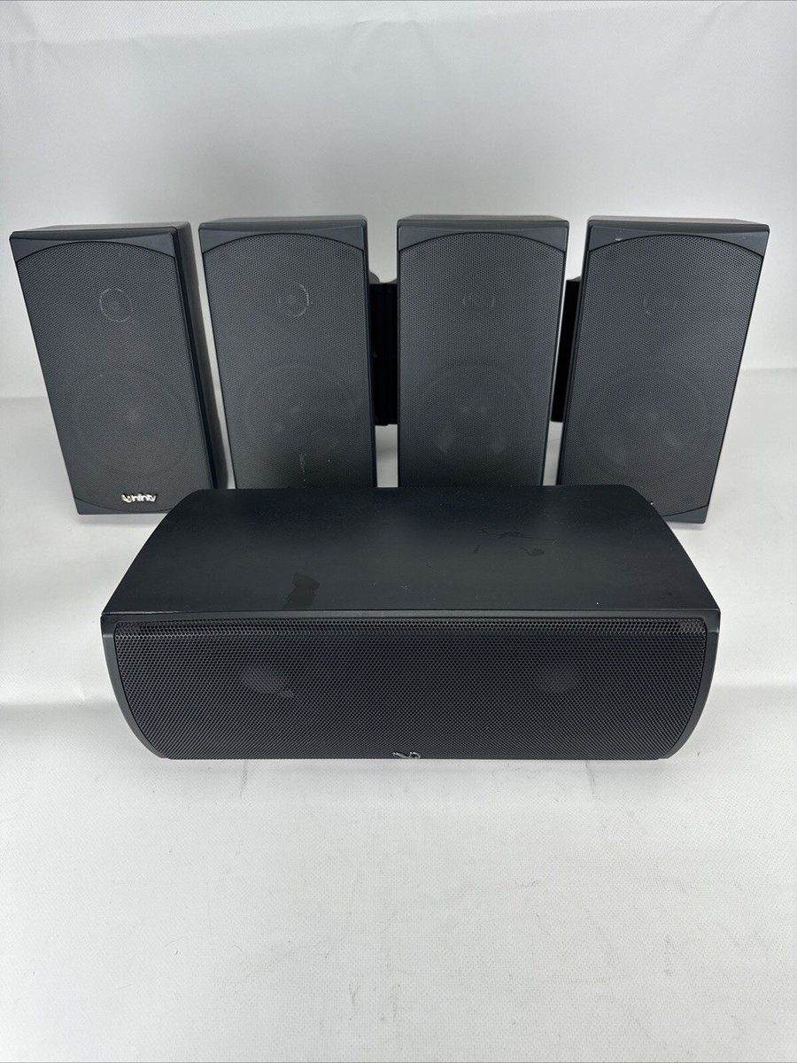 Infinity Model US-1 Universal Satellite Speakers 4ea and CC1