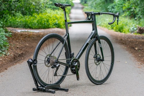 Bicicleta de resistencia de carbono Cannondale Supersix Evo 105 Di2 Hydro Disc 60 cm XXL - Imagen 3 de 22