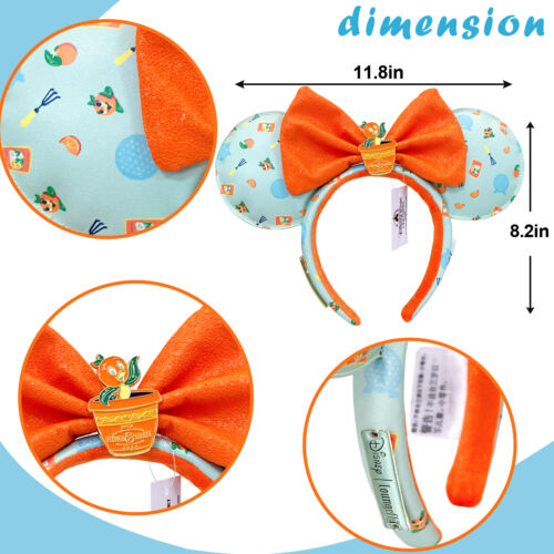 Disney~Loungefly Epcot Flower Garden Orange Bird +Flower&Garden Orange Bird Ears - Picture 7 of 14