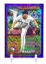 2024 Topps Series 2 Chris Bassitt #419 Purple Holofoil /799 Toronto Blue Jays