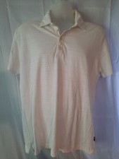 HUGO BOSS White Pima Cotton polo smMens Size XL Extra Large