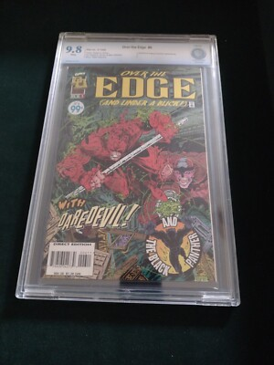 #ad Over The Edge #6 CBCS 9.8 NM MT Daredevil amp; Black Panther MARVEL COMICS 1996 $39.95