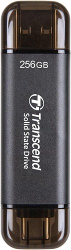 Transcend 256GB ESD310C Dual USB Portable SSD USB Model TS256GESD310C - Picture 2 of 5