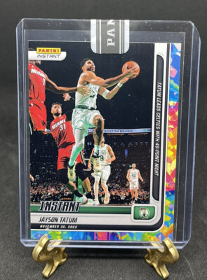 CELTICS JAYSON TATUM 2022-23 Panini Instant 49 VERSICOLOR SSP 1/5 