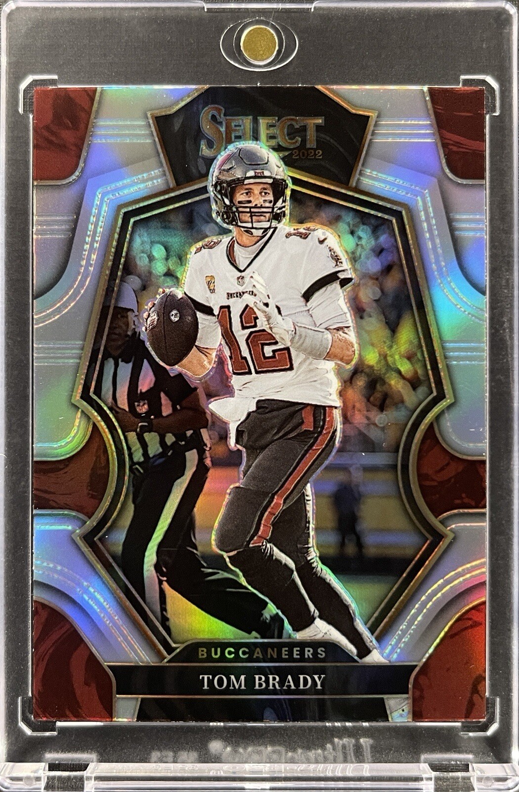 TOM BRADY 2022 Panini Select #192 Premier Level Silver Prizm