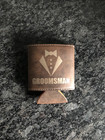 Groomsmen Gift Personalized Leather Can Holder Best Man Wedding Bachelor