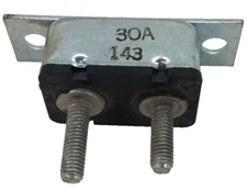 Wirthco 31125-7 30 Amp Stud Mounted With In-Line Bracket Circuit Breaker