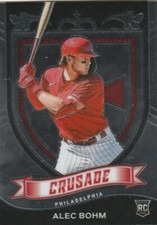 2021 CHRONICLES ALEX BOHM PHILLIES ROOKIE #23 CRUSADE HOT!
