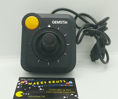 1980s Gemstik Video Game Joystick Wired Controller For Atari 2600 Video Game