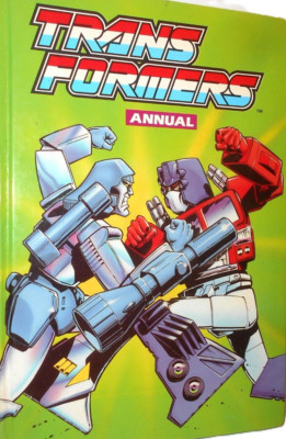 HARDBACK Transformers 1989 ANNUAL Marvel Comics hard cover UK 1st print