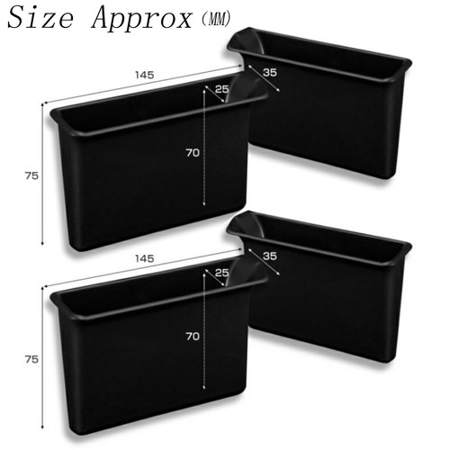 4PACK Door Armrest Storage Box Tray For Suzuki Jimny 4Door 2024 2025 Accessories - Picture 8 of 8